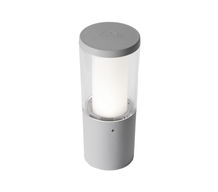 FUMAGALLI - CARLO SPIKE LED 3.5W Bollard with Opal Diffuser (Grey) (3000K)