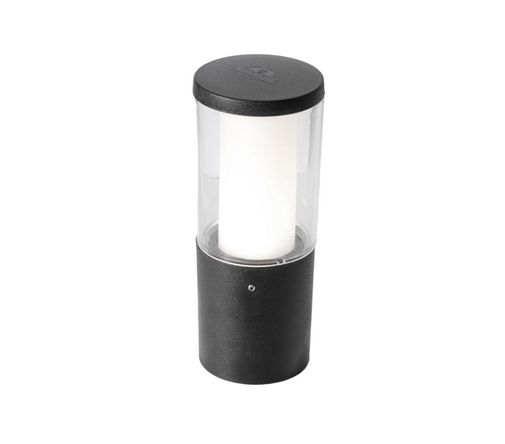 FUMAGALLI - CARLO SPIKE LED 3.5W Bollard with Opal Diffuser (Black) (3000K)