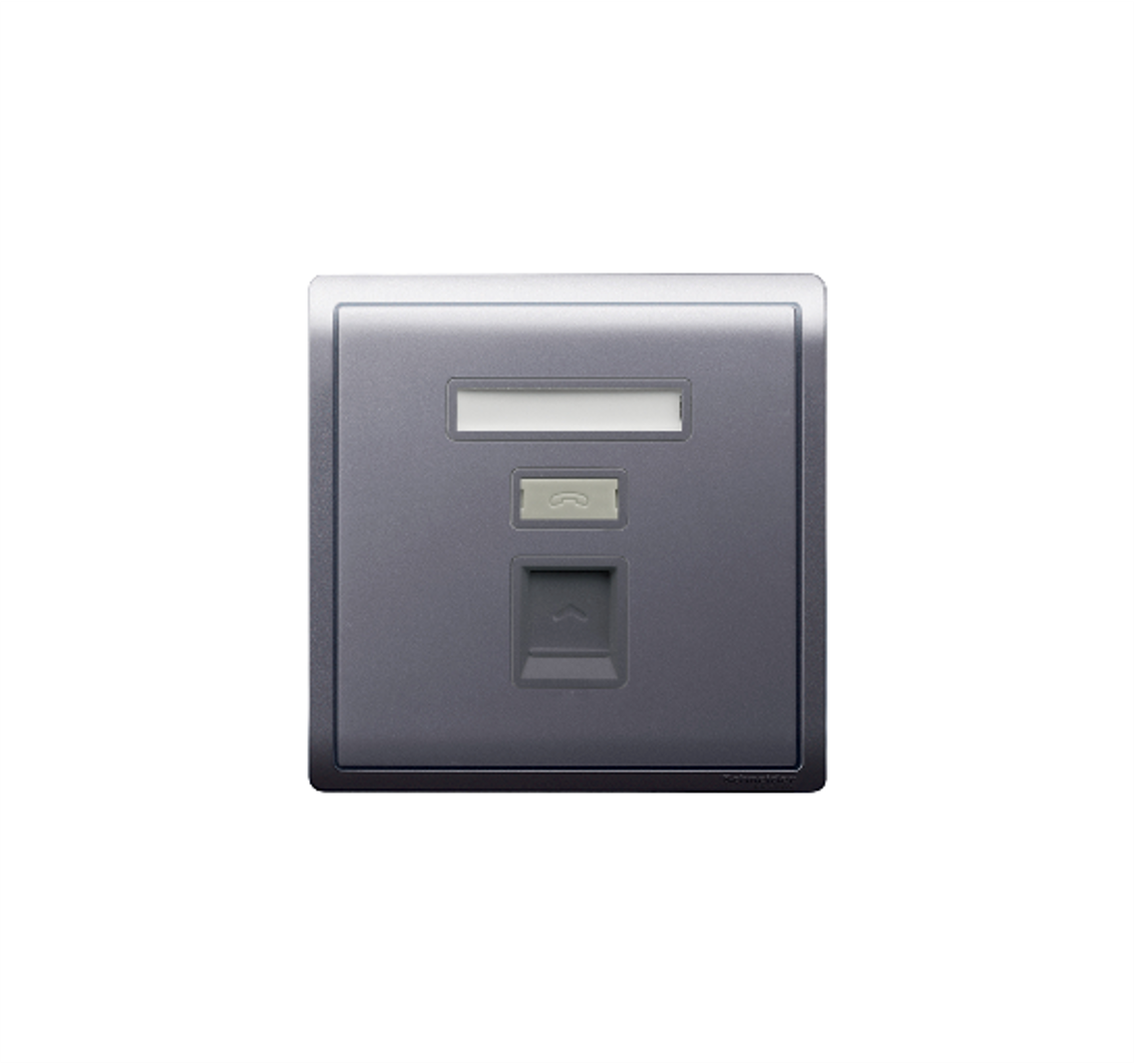 PIENO - 1 Gang RJ45 Cat.5e Data Outlet (Lavendar Silver)