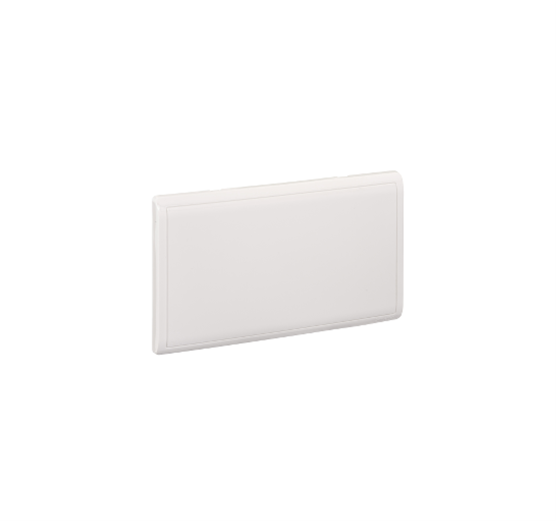 PIENO - Twin Gang Blank Plate (White)