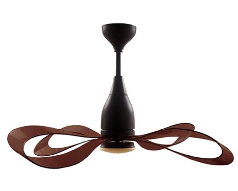 VENTO - NESTRO LED 46-Inch DC Motor Ceiling Fan (RB/Brown)