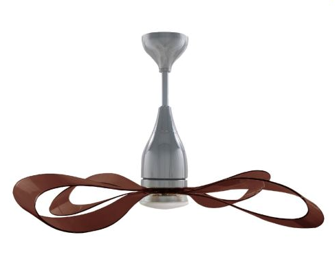 VENTO - NESTRO LED 46-Inch DC Motor Ceiling Fan (ST/Brown)