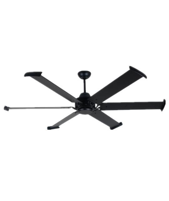 VENTO - MEGA 72-Inch DC Motor Ceiling Fan (Matt Black)