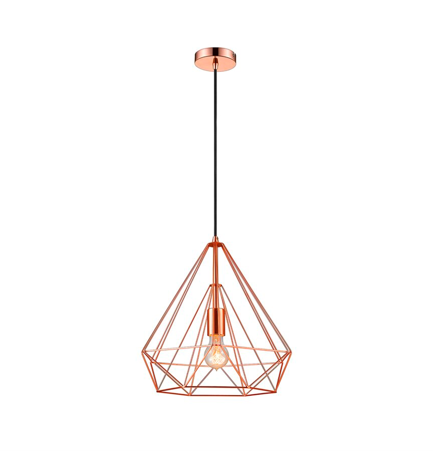 C2131/1L Pendant Light (Rose Gold)