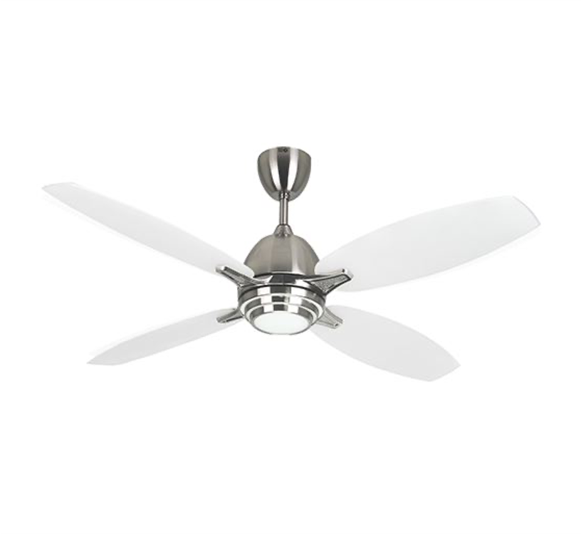 NSB - ETERNITY 52-Inch Ceiling Fan (ST/Matt White)