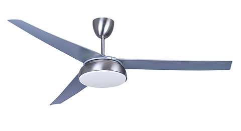 NSB - FOLIAGE LED 60-Inch DC Motor Ceiling Fan (Silver Blue)