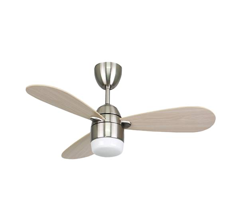 NSB - WIWI LED 38-Inch Ceiling Fan (ST/Oak)