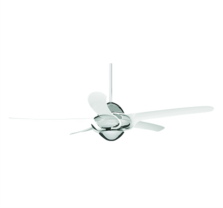 VENTO - URAGANO 54-Inch DC Motor Ceiling Fan (CH/White)