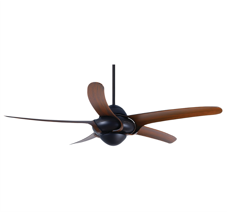 VENTO - URAGANO 54-Inch DC Motor Ceiling Fan (RB/Walnut)