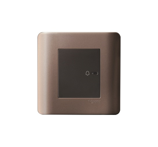 ZENCELO - 10A Full-Flat Bell Switch (Silver Bronze)