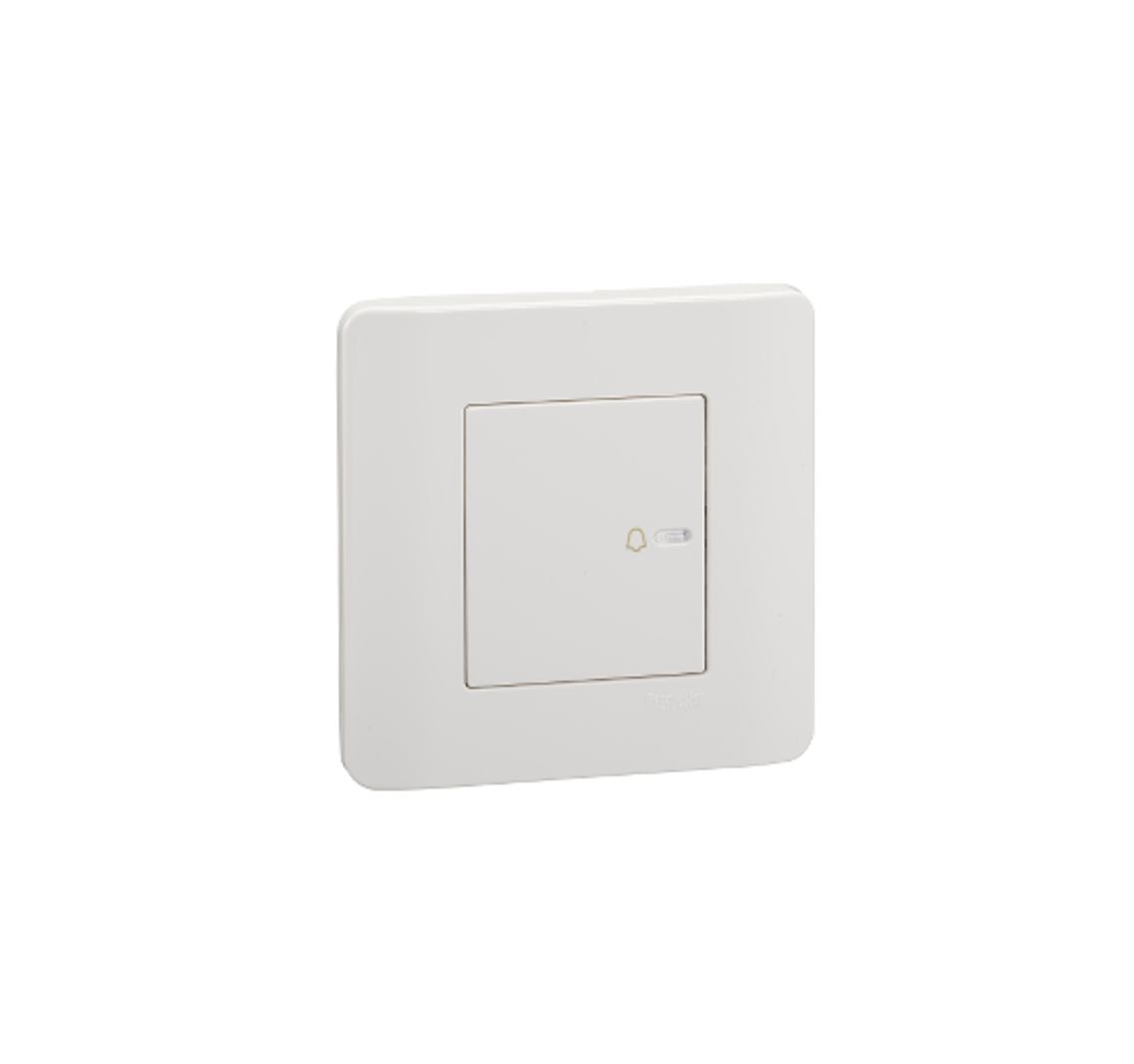 ZENCELO - 10A Full-Flat Bell Switch (White)