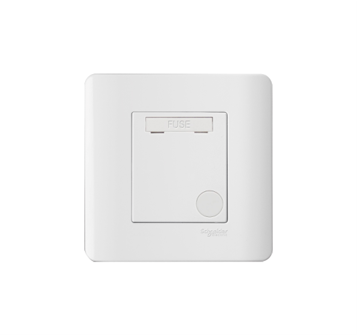 ZENCELO - 1 Gang Fused Connection Unit (White)