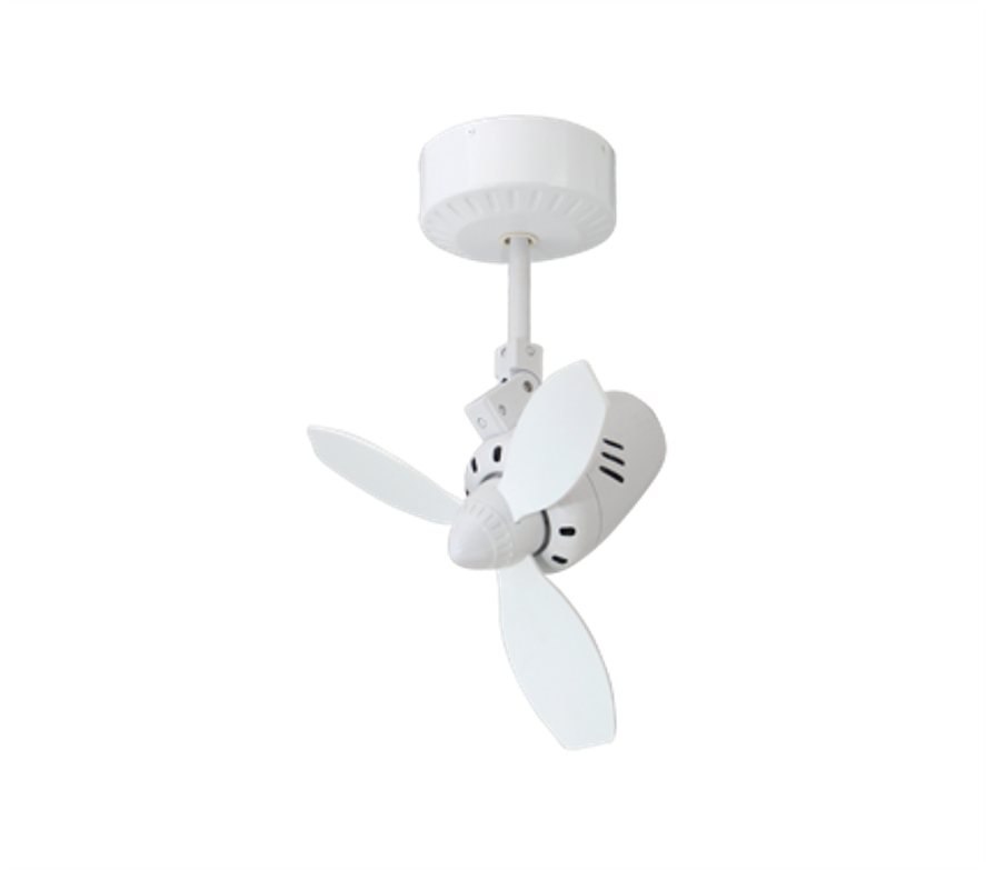 ELMARK - P50 18-Inch Corner Ceiling Fan (White)