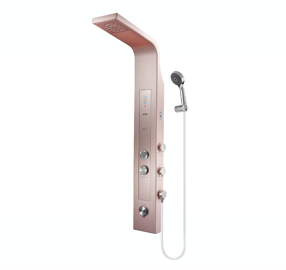 ALPHA - SMART REVO E Rainshower Non Pump Instant Water Heater (Rose Gold)