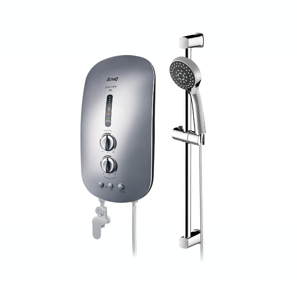 ALPHA - SMART18E Handshower Non Pump Instant Water Heater (Misty Silver)