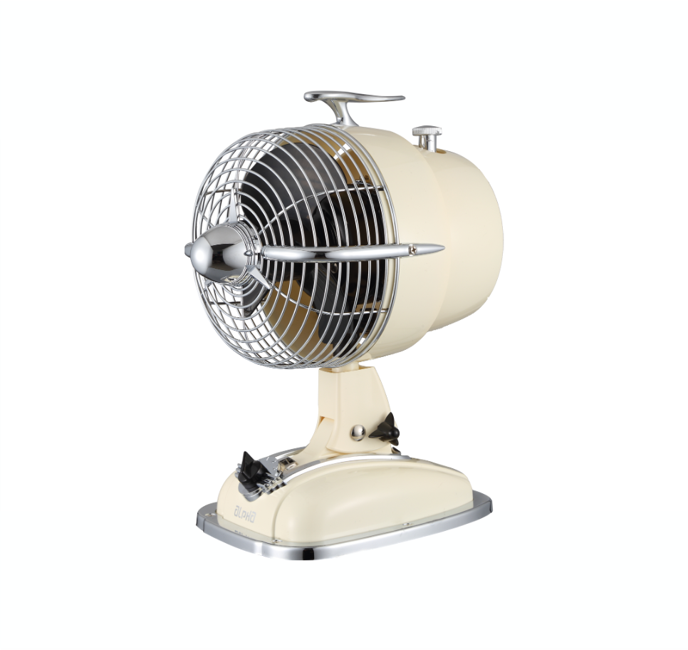 ALPHA AlphaFan - MINI JET FAN 6-Inch Table Fan (Ivory)