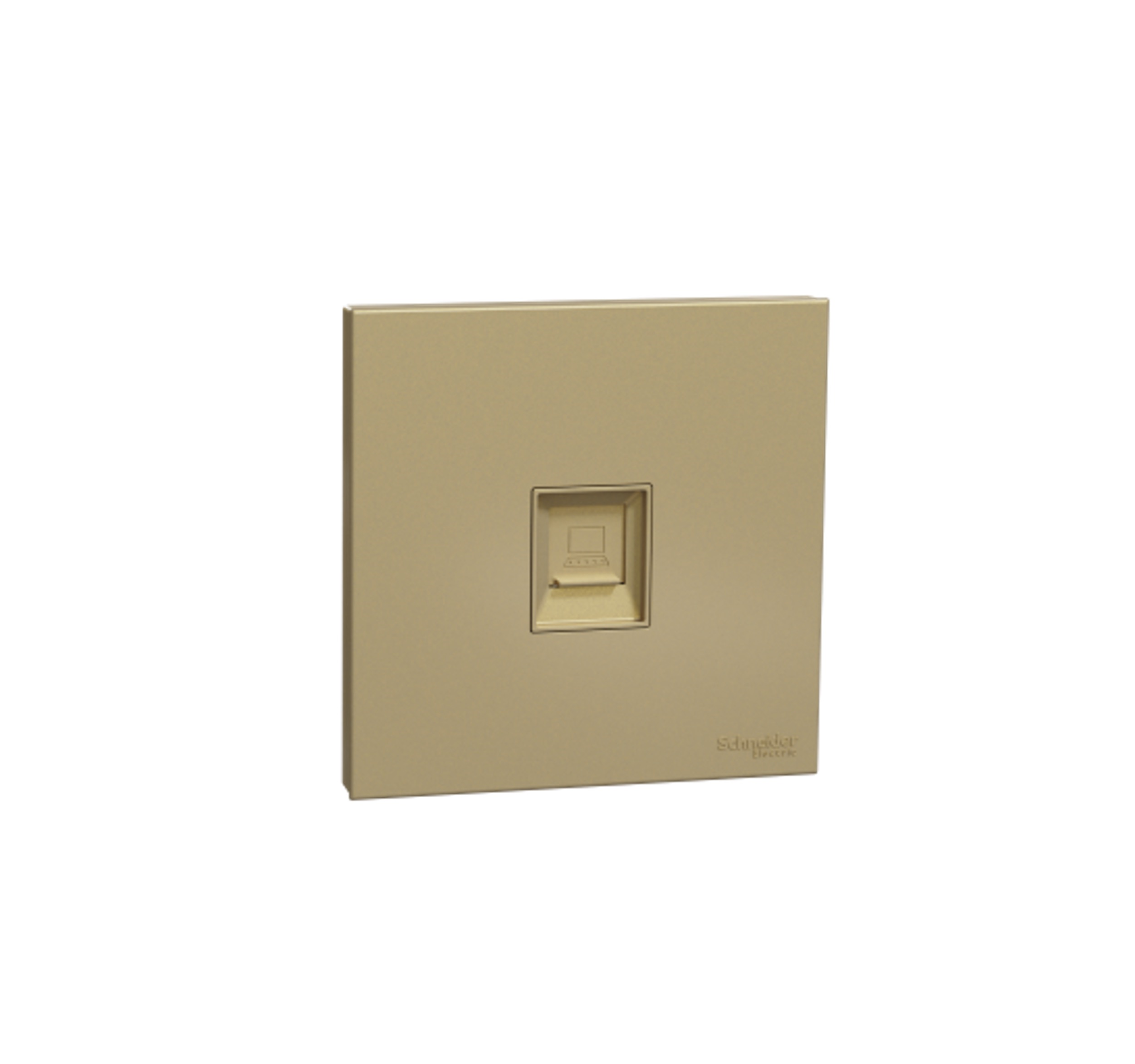 AvatarOn C - 1 Gang Cat 5e Data Socket (Wine Gold)