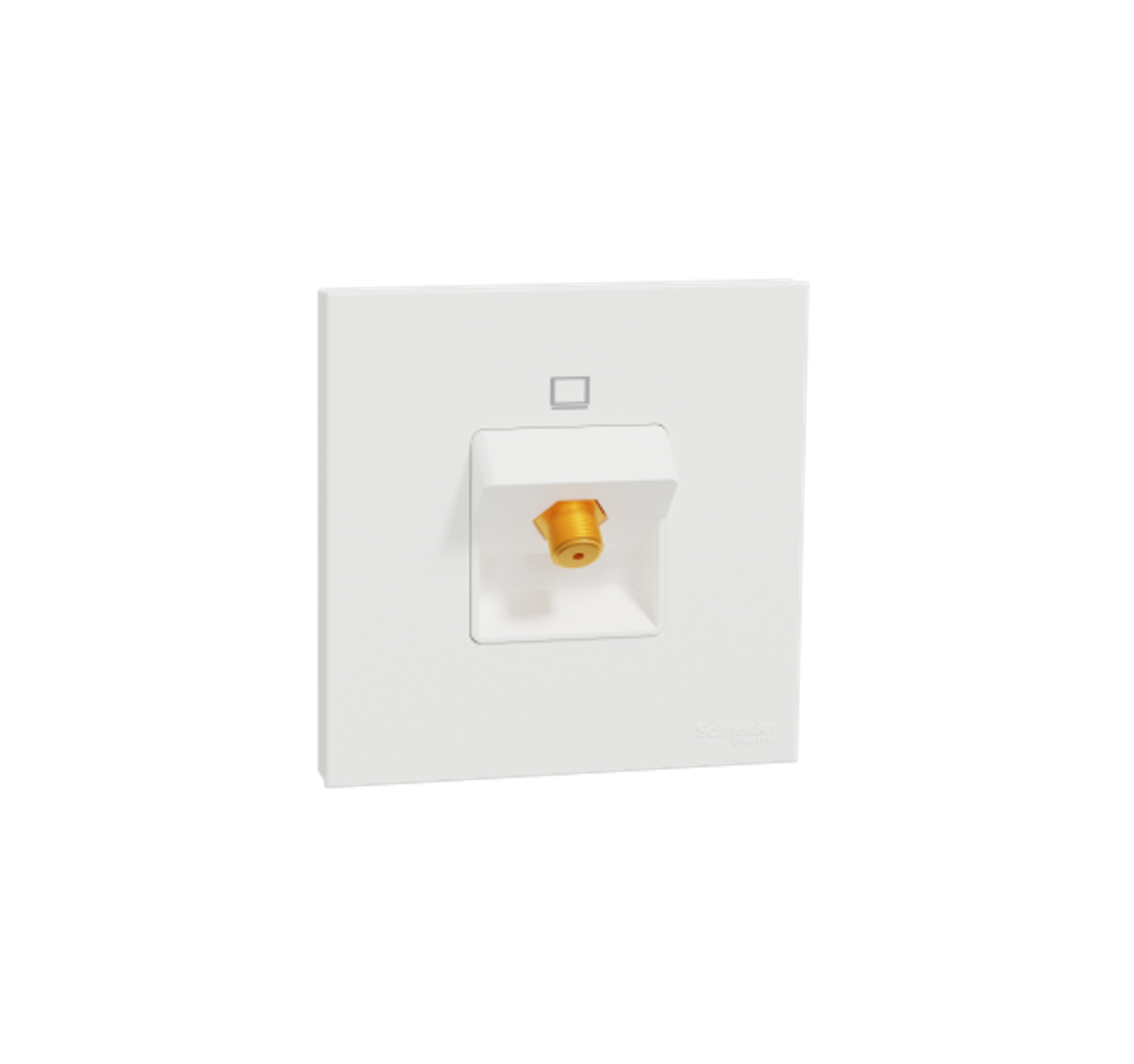 AvatarOn C - 1 Gang CATV Socket (White)