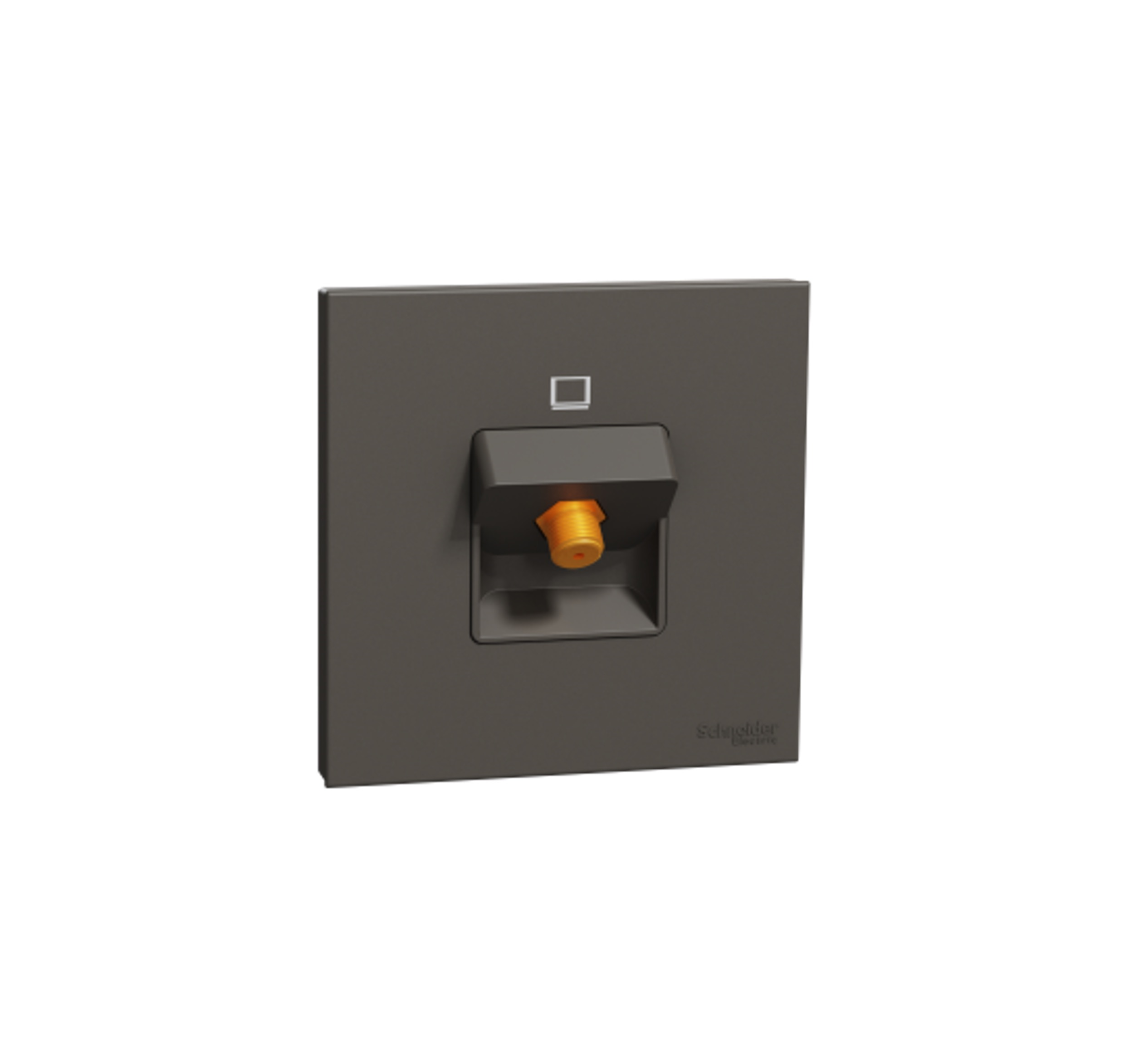 AvatarOn C - 1 Gang CATV Socket (Dark Grey)