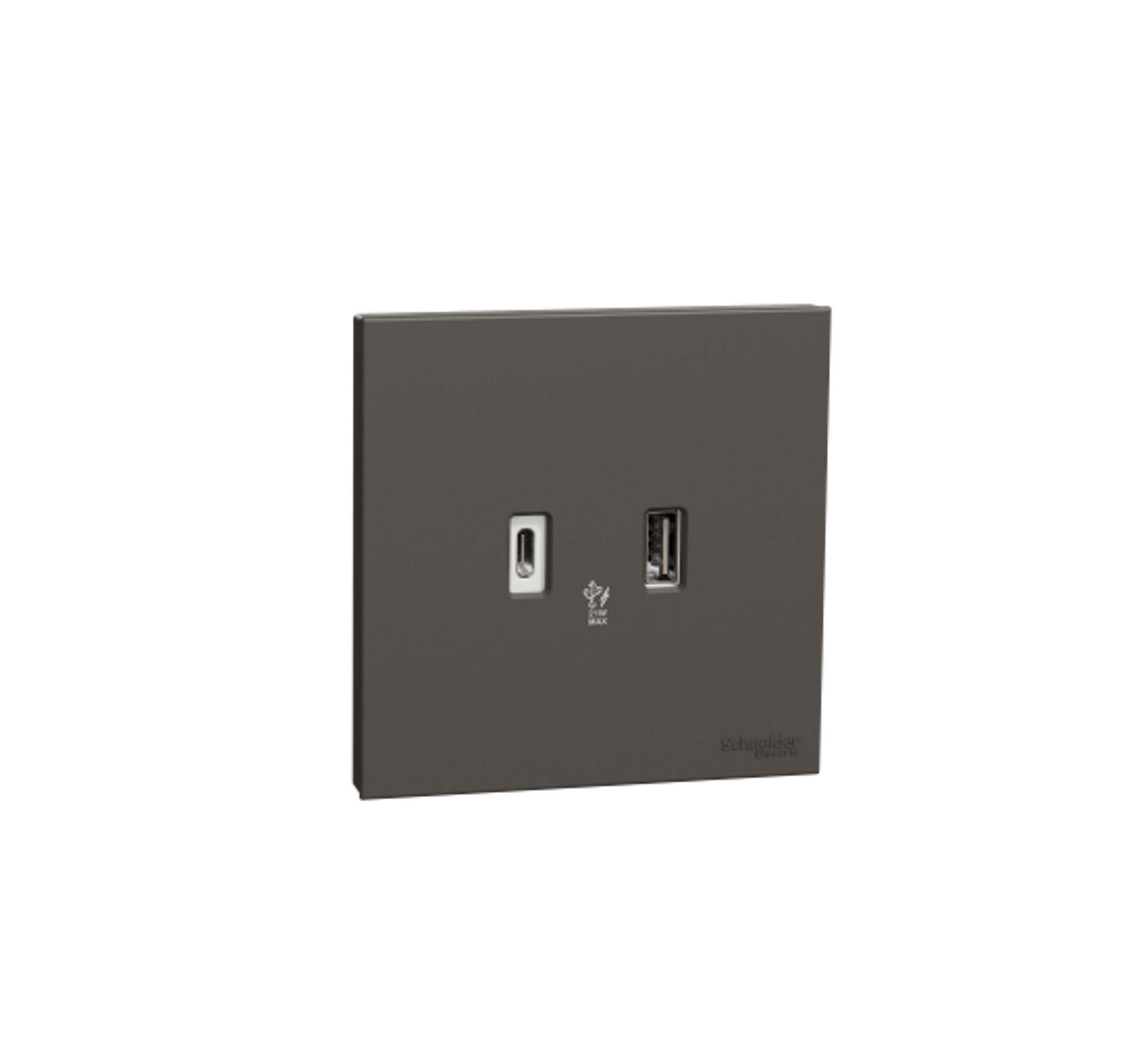 AvatarOn C - 21W Type A+C USB Charger (Dark Grey)