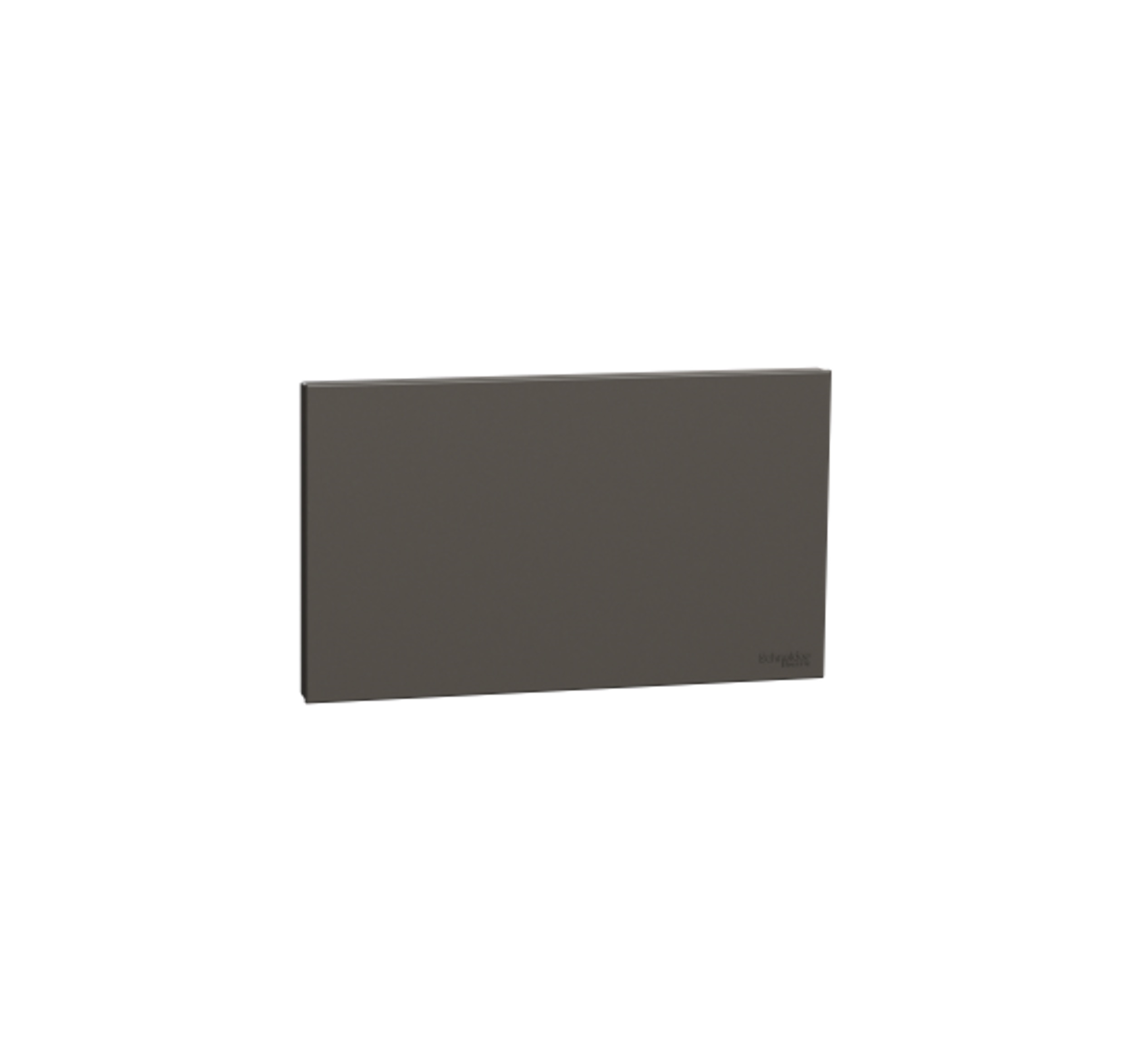 AvatarOn C - 2 Gang Blank Plate (Dark Grey)
