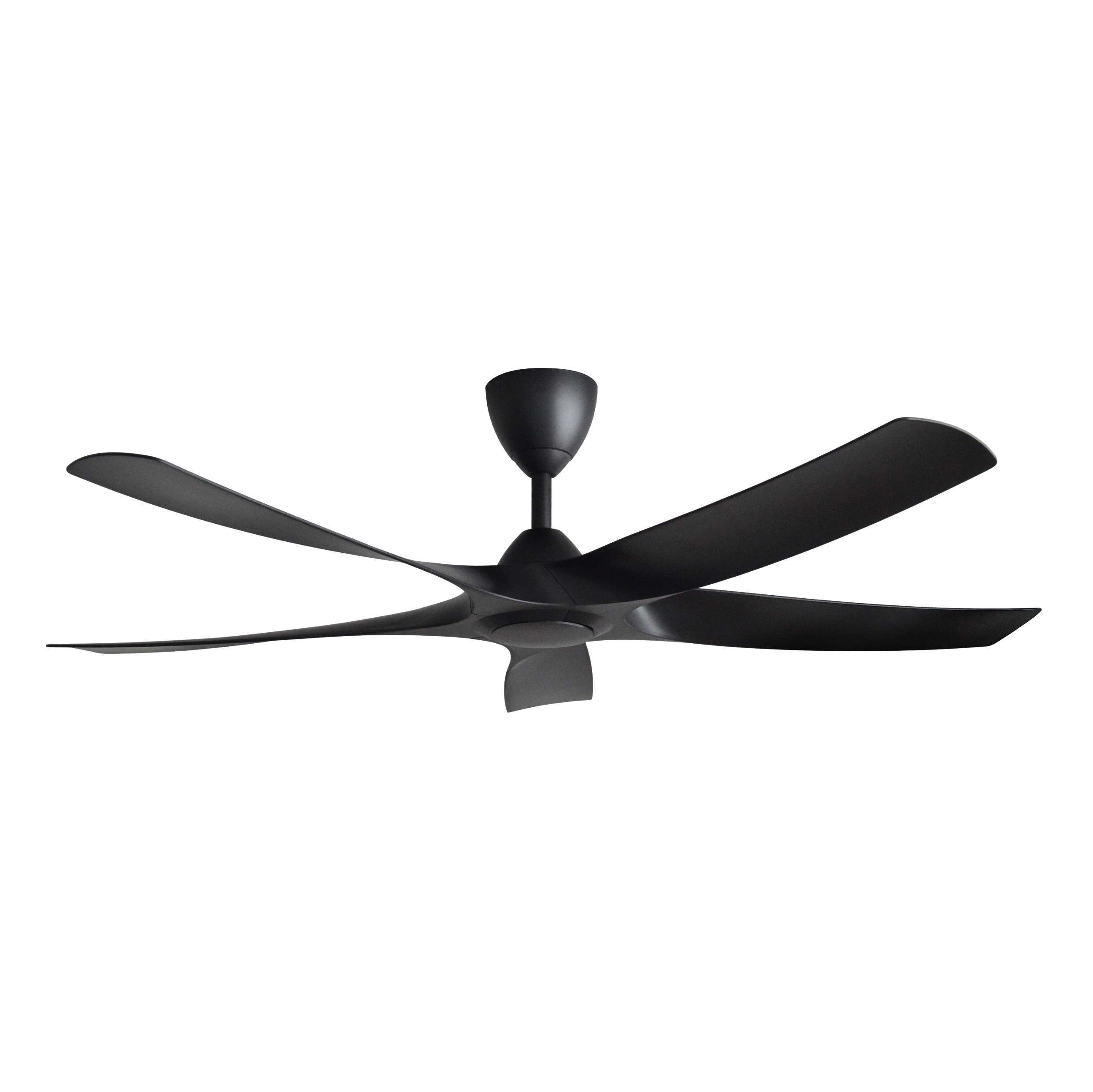 ALPHA ALKOVA - AXIS 5B 56-Inch DC Motor Ceiling Fan (Matt Black)