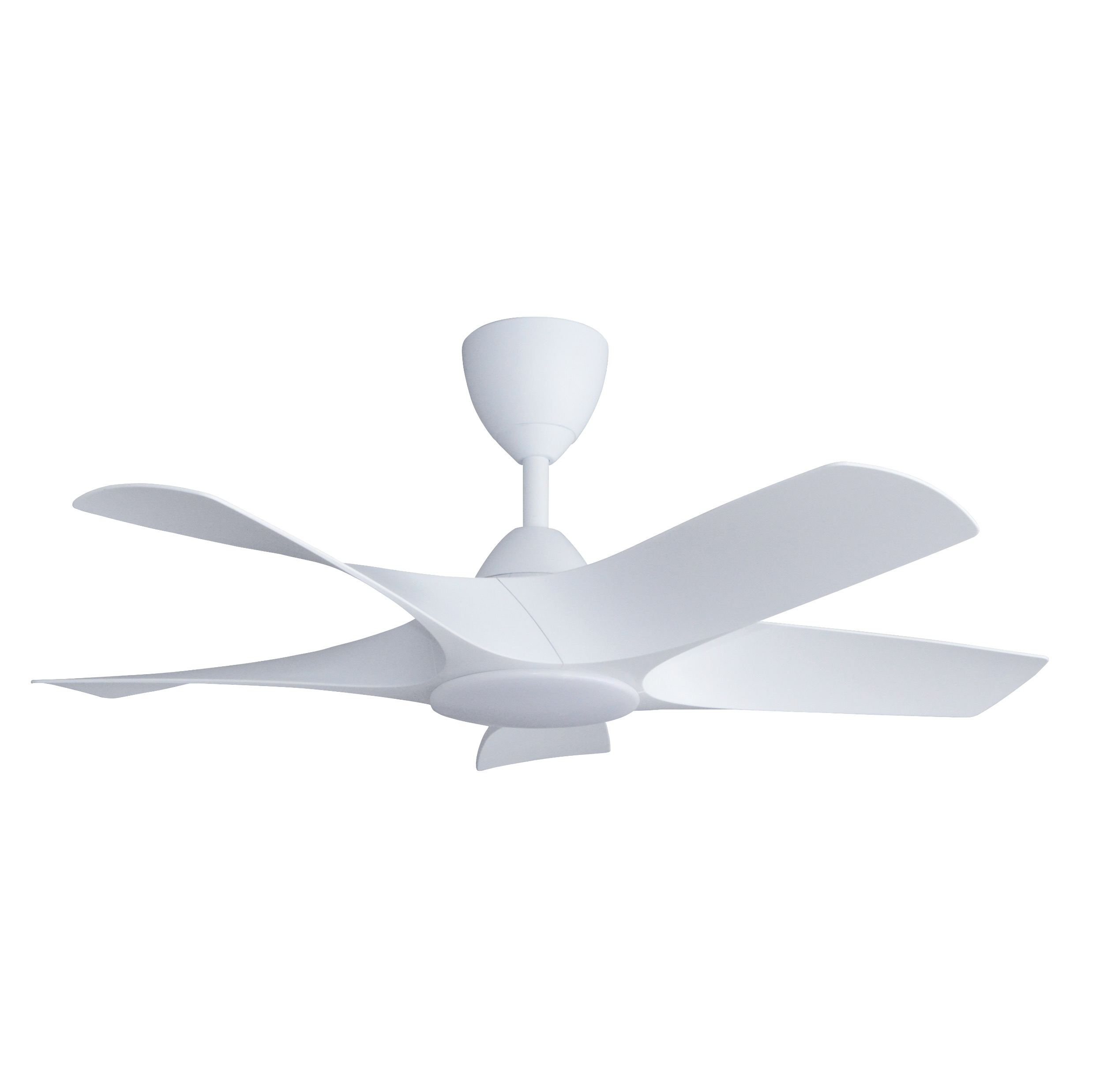 ALPHA ALKOVA - AXIS LED 5B 42-Inch DC Motor Ceiling Fan (Matt White)