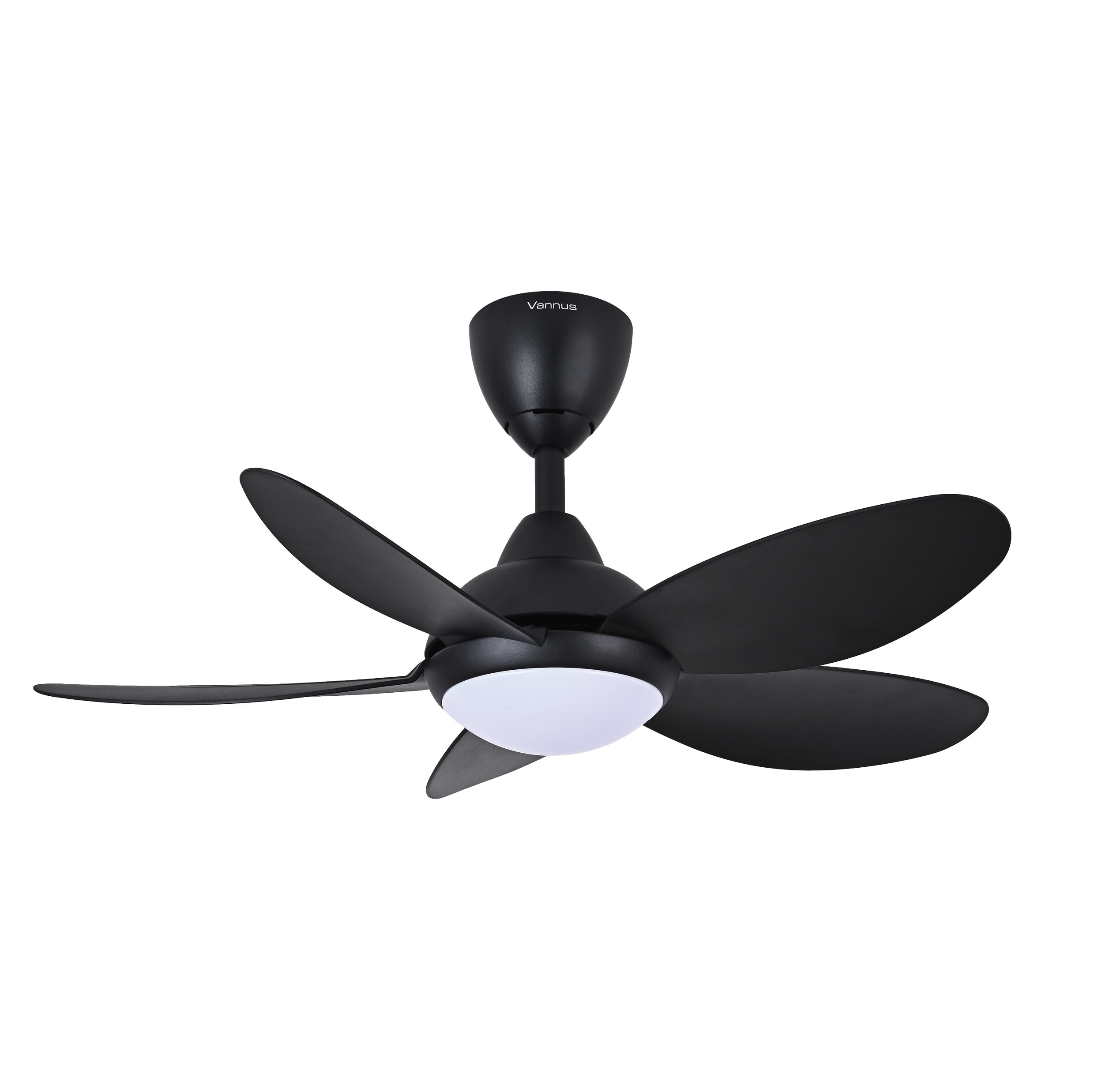 ALPHA VANNUS - LUNA LED 5B 36-inch DC Motor Ceiling Fan (Matt Black)