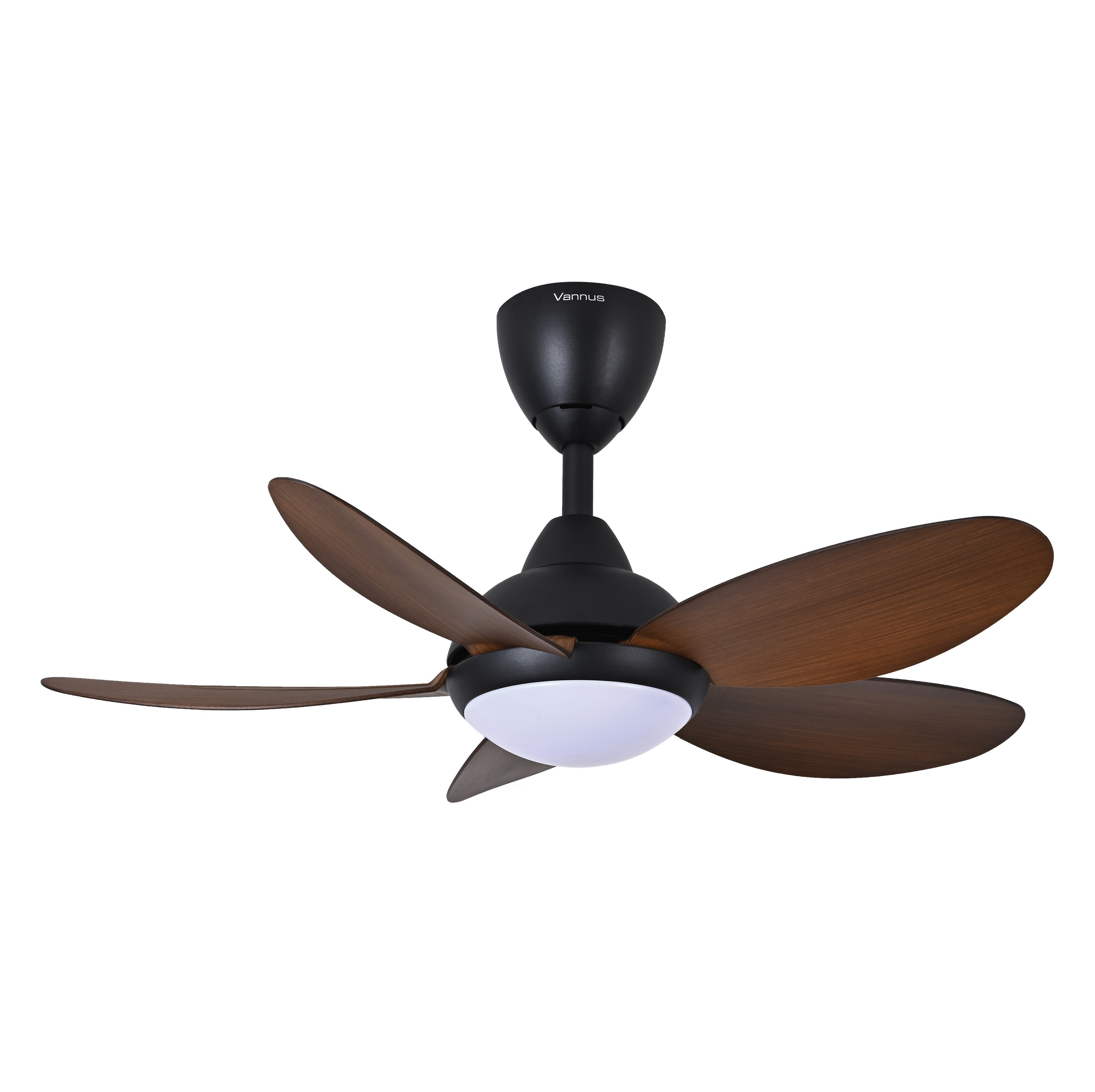 ALPHA VANNUS - LUNA LED 5B 36-inch DC Motor Ceiling Fan (Walnut)