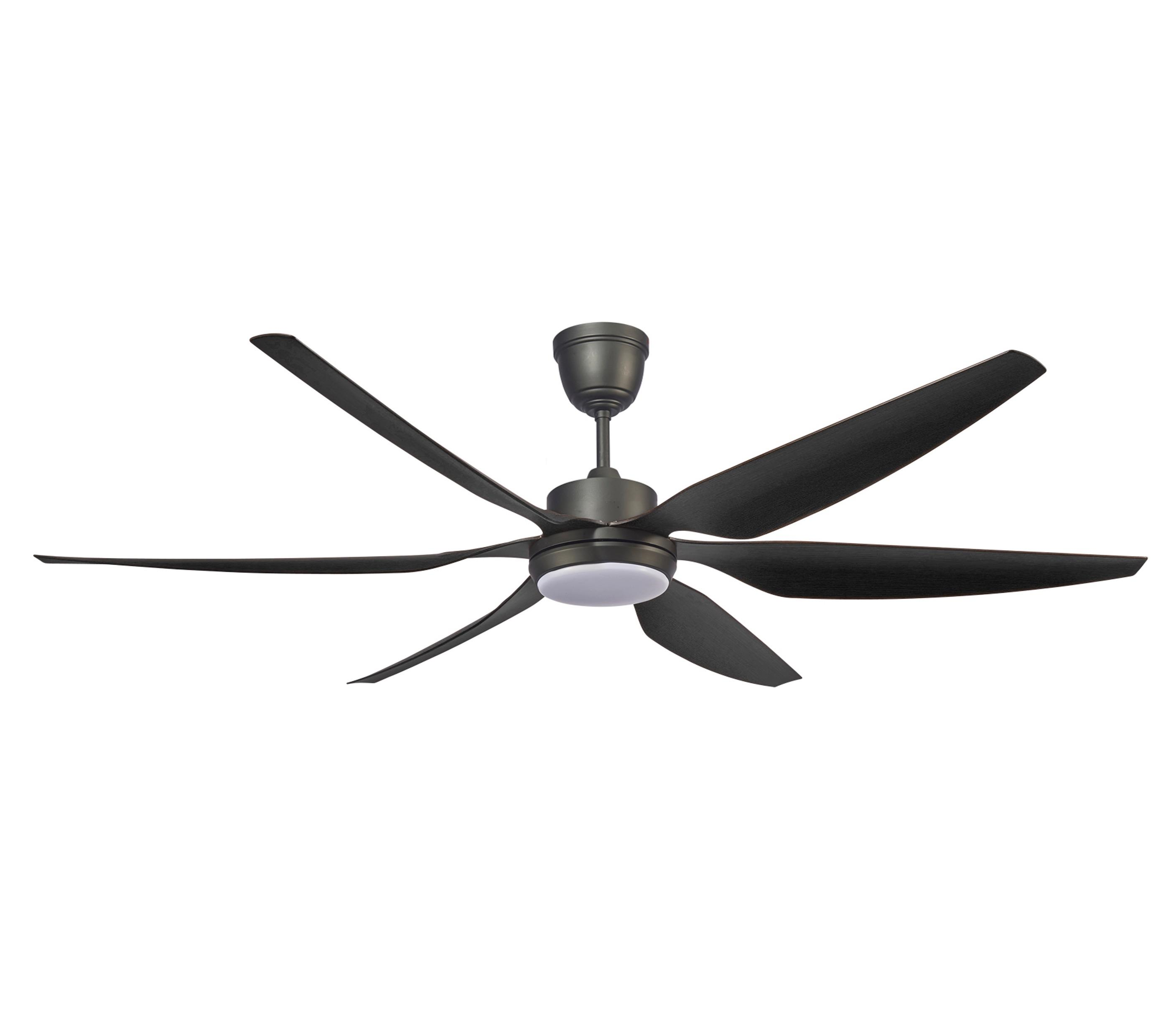 FANCO - F656 LED 56-Inch DC Motor Ceiling Fan (Matt Black) (SG Bracket)