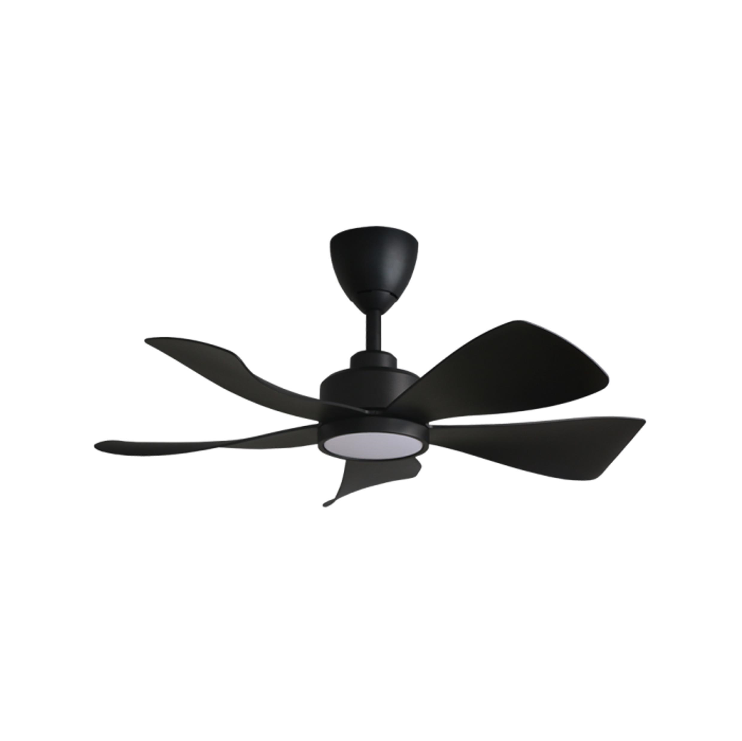 ALPHA AlphaFan - HANI LED 36-Inch DC Motor Ceiling Fan (Matt Black)