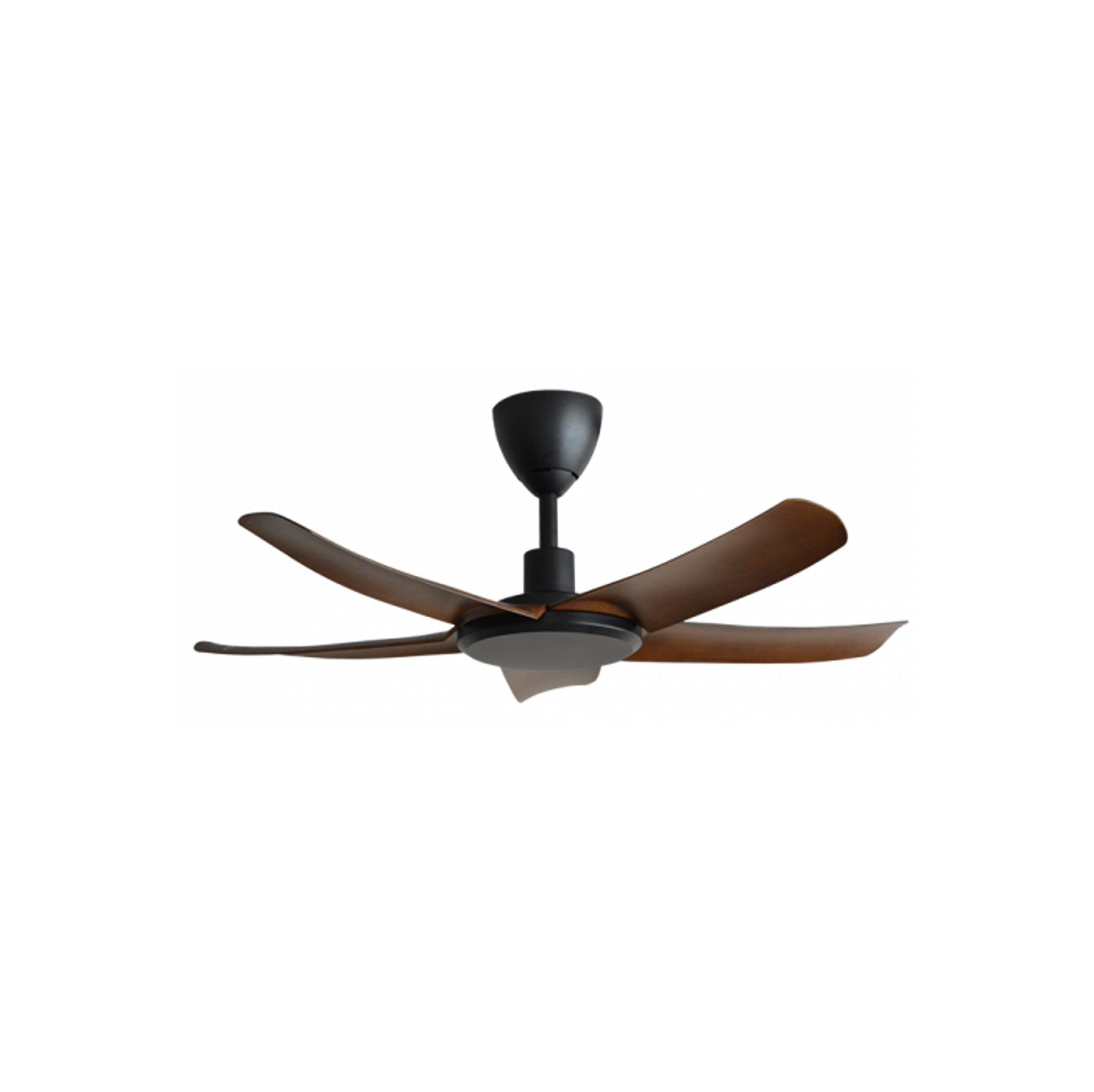 ALPHA ALKOVA - PAZION G2-5B 40-Inch DC Motor Ceiling Fan (Walnut)