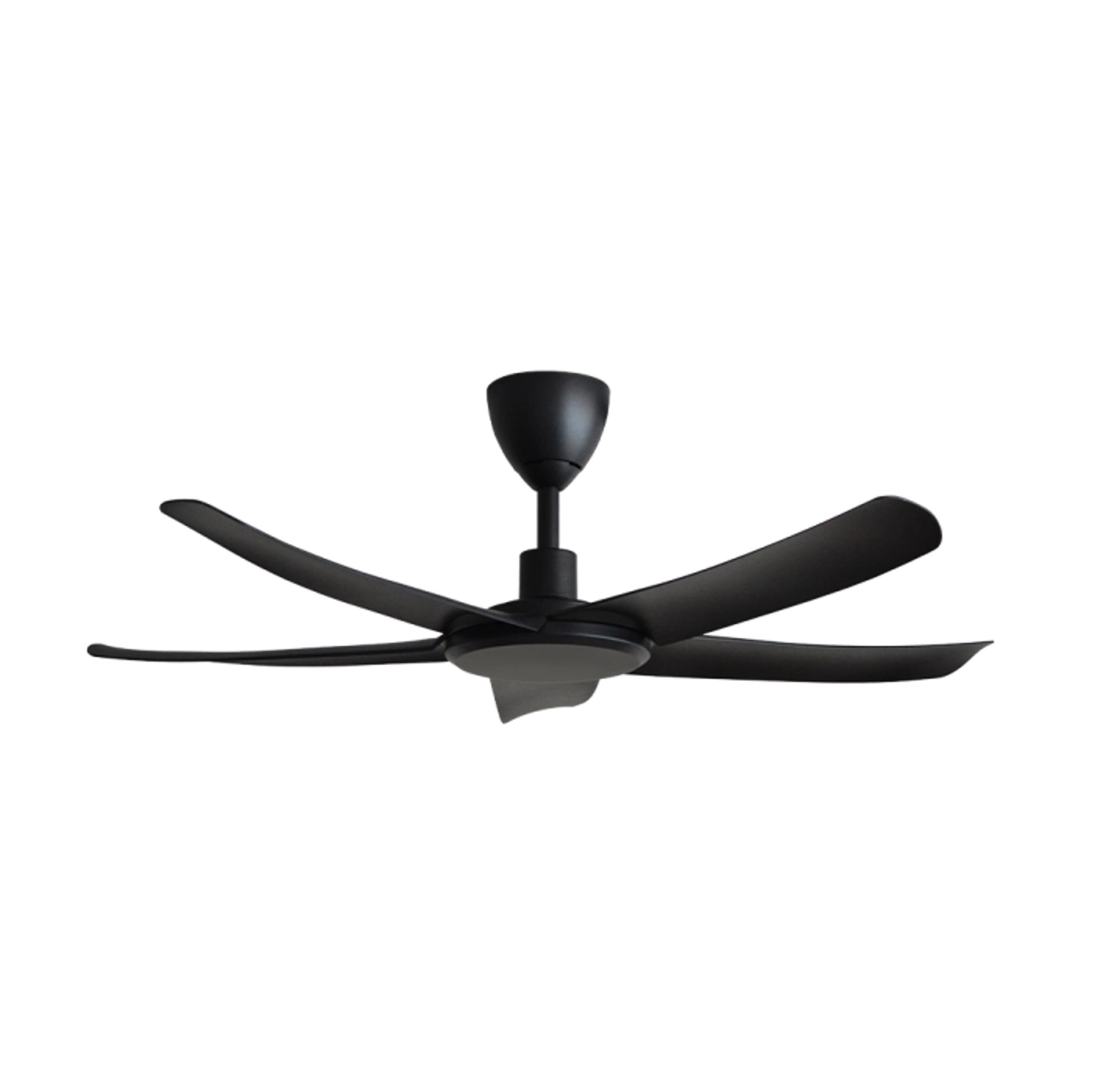 ALPHA ALKOVA - PAZION G2-5B 46-Inch DC Motor Ceiling Fan (Matt Black)