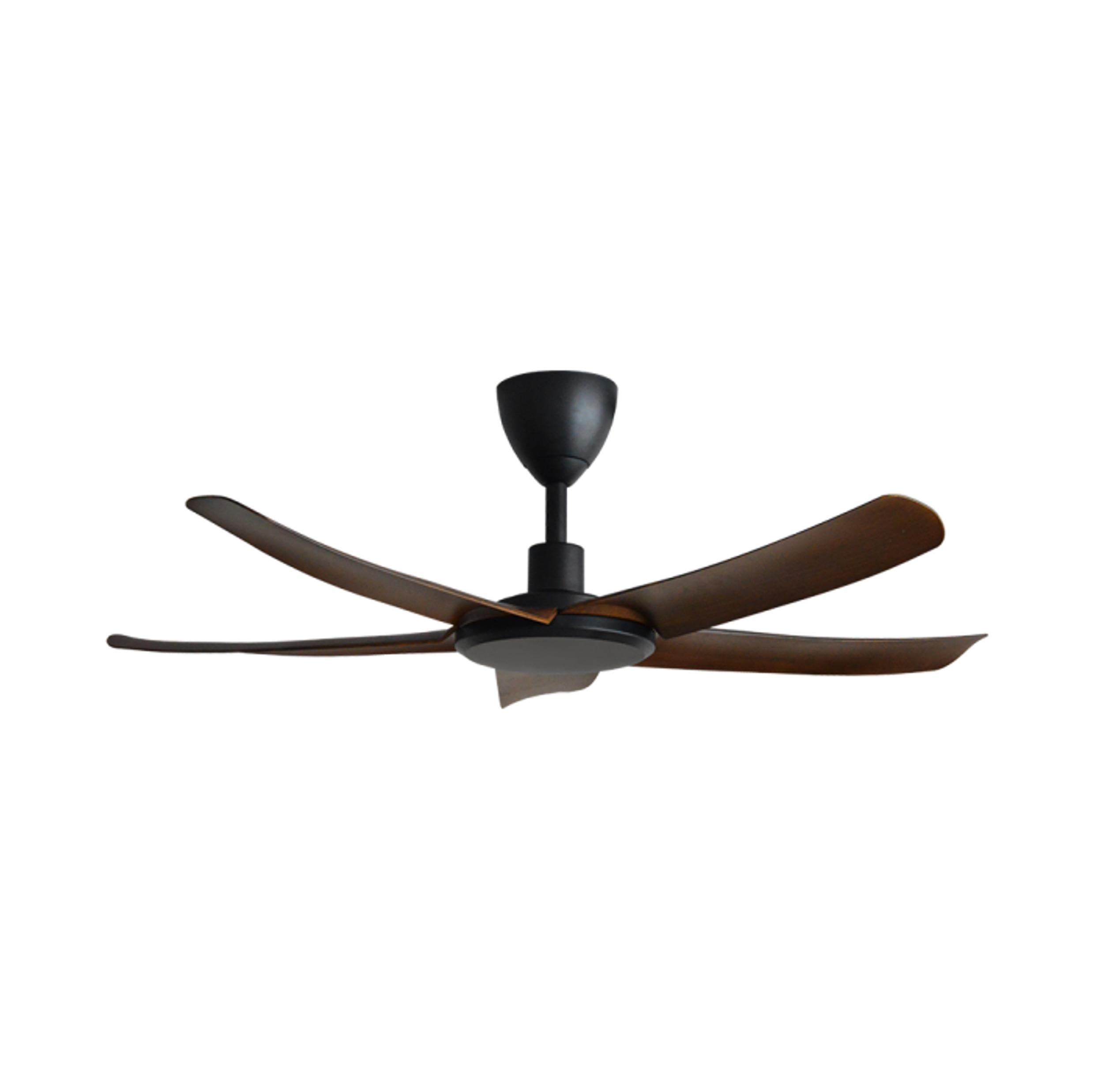 ALPHA ALKOVA - PAZION G2-5B 46-Inch DC Motor Ceiling Fan (Walnut)