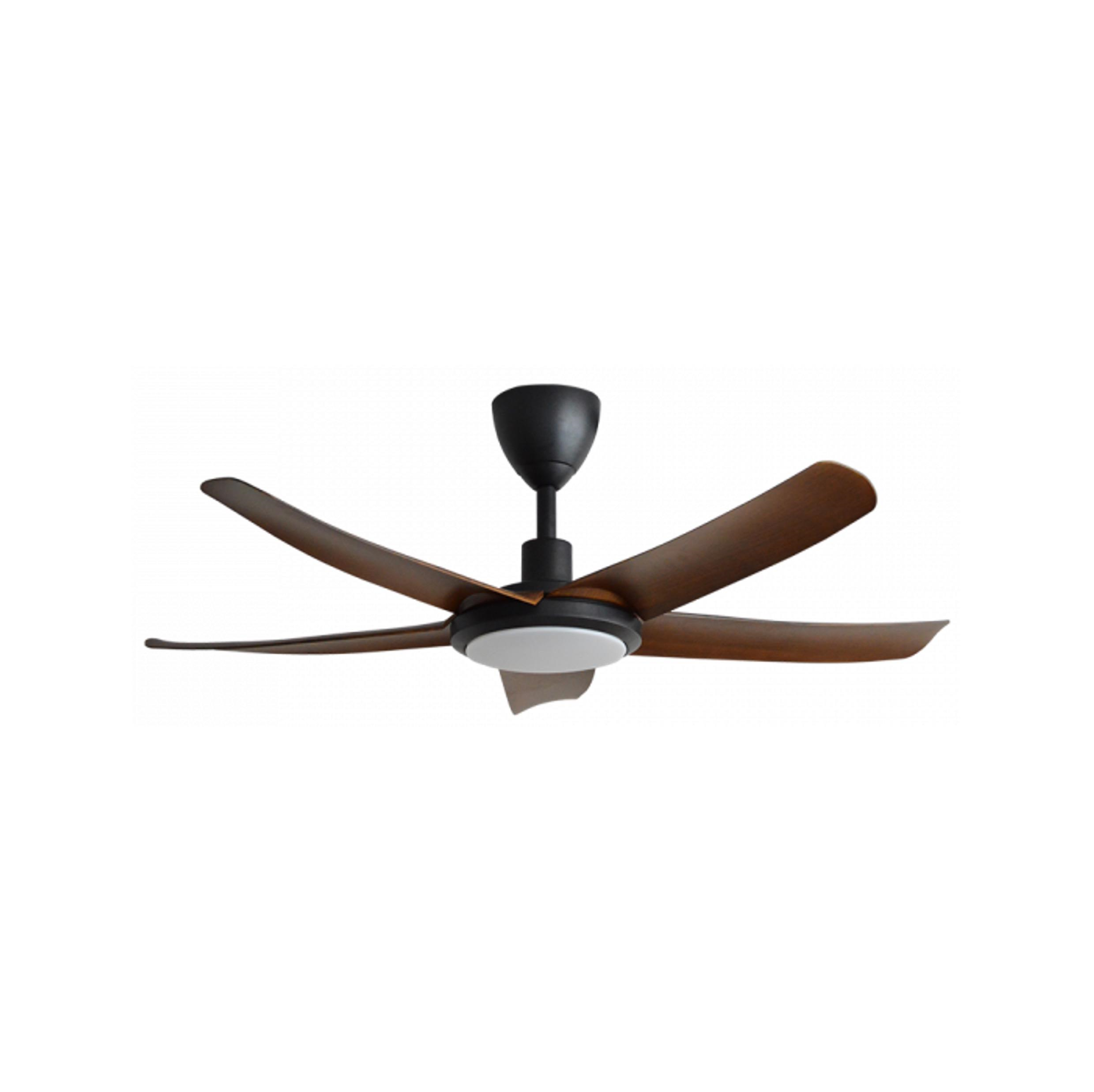 ALPHA ALKOVA - PAZION G2-5B LED 40-Inch DC Motor Ceiling Fan (Walnut)