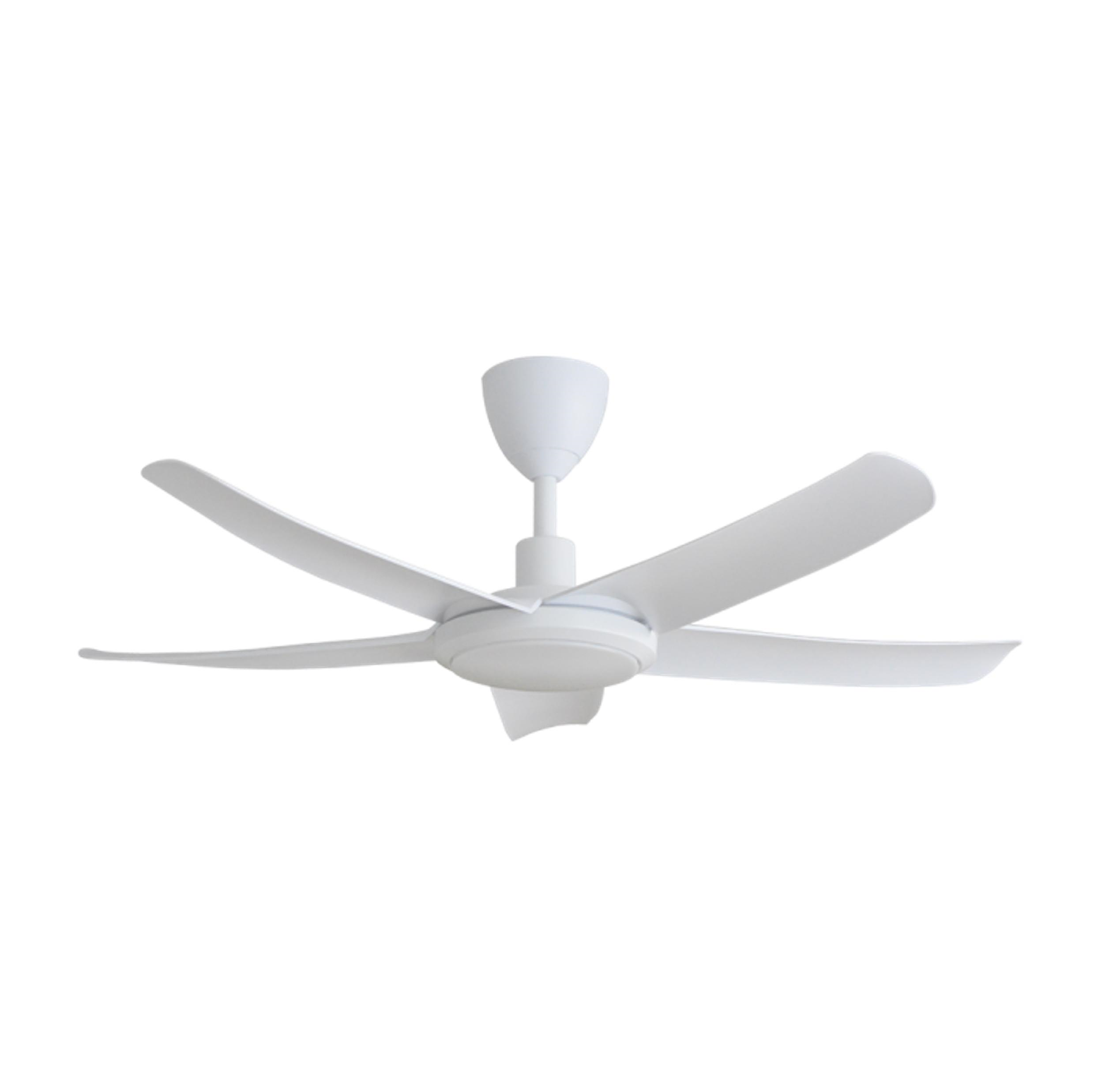 ALPHA ALKOVA - PAZION G2-5B LED 46-Inch DC Motor Ceiling Fan (Matt White)