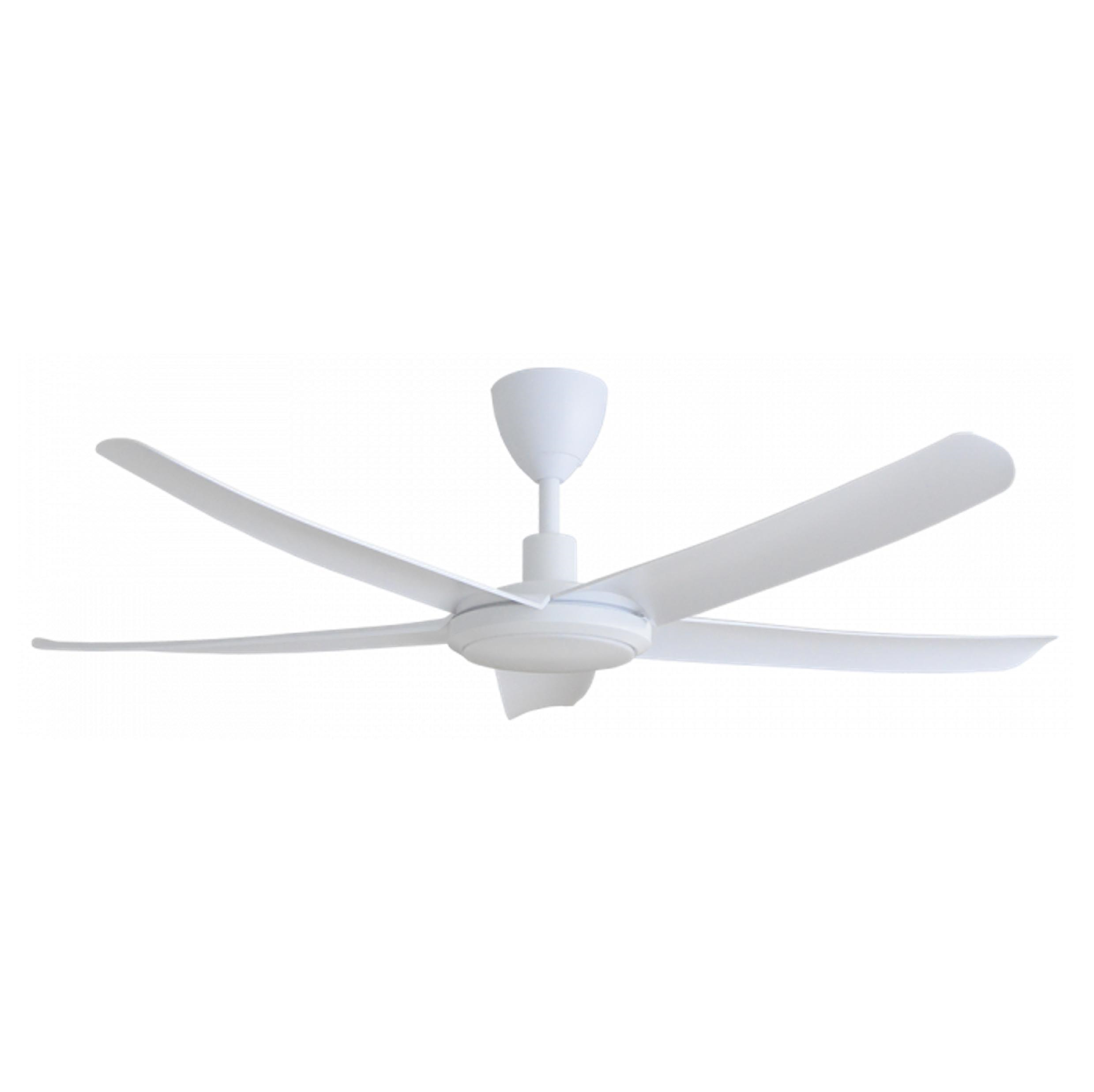 ALPHA ALKOVA - PAZION G2-5B LED 56-Inch DC Motor Ceiling Fan (Matt White)