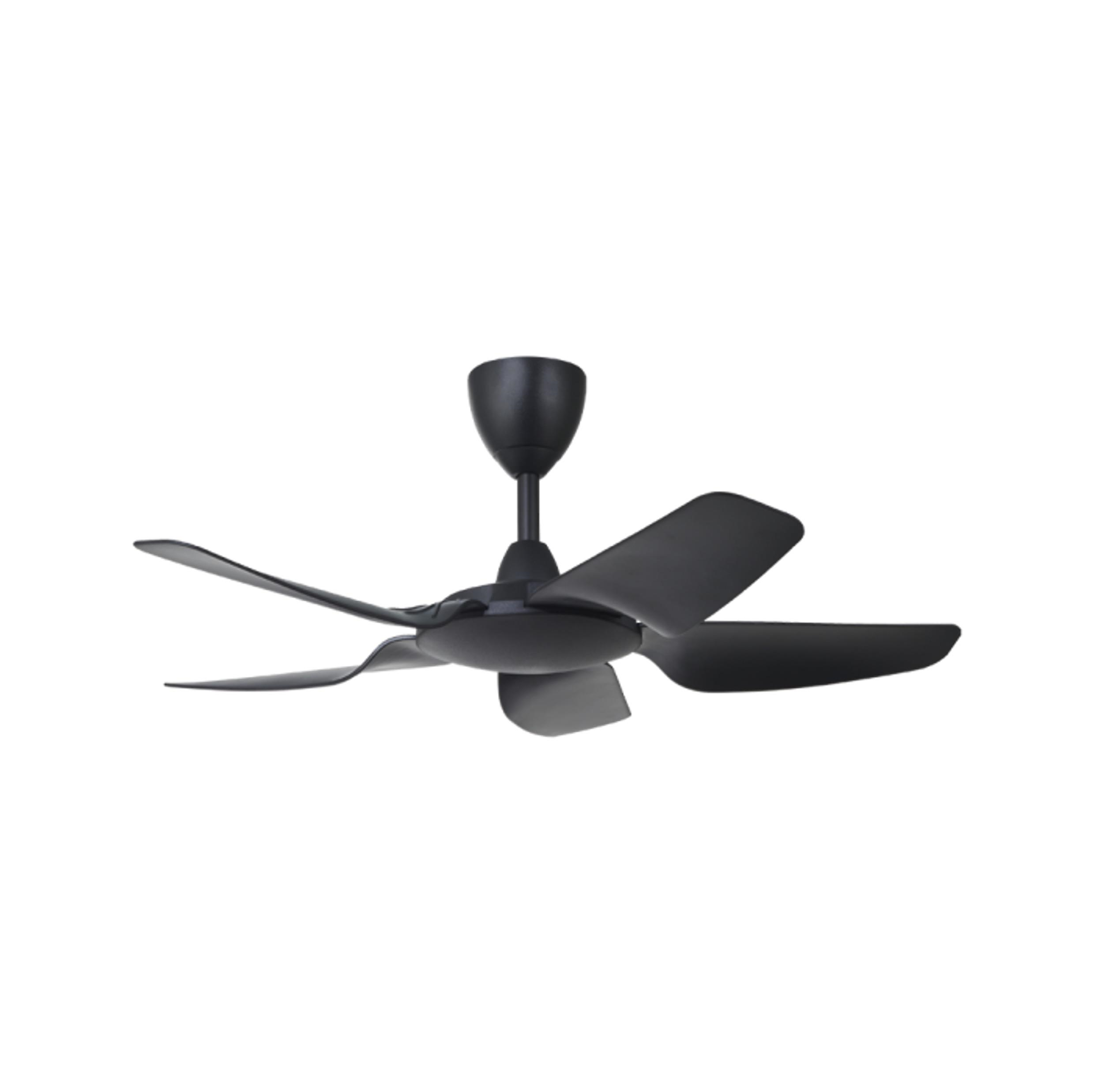 ALPHA VANNUS - IRIZ 40-Inch DC Motor Ceiling Fan (Matt Black)