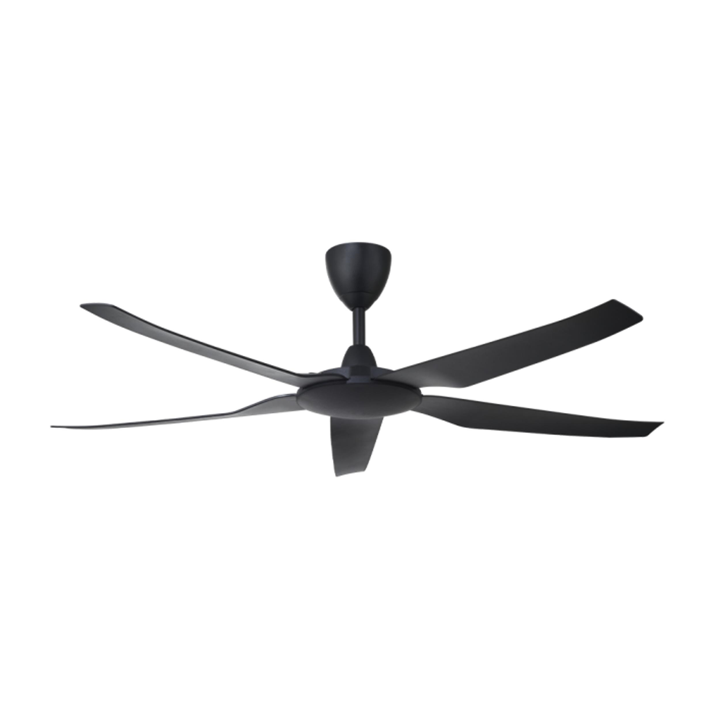 ALPHA VANNUS - IRIZ 56-Inch DC Motor Ceiling Fan (Matt Black)