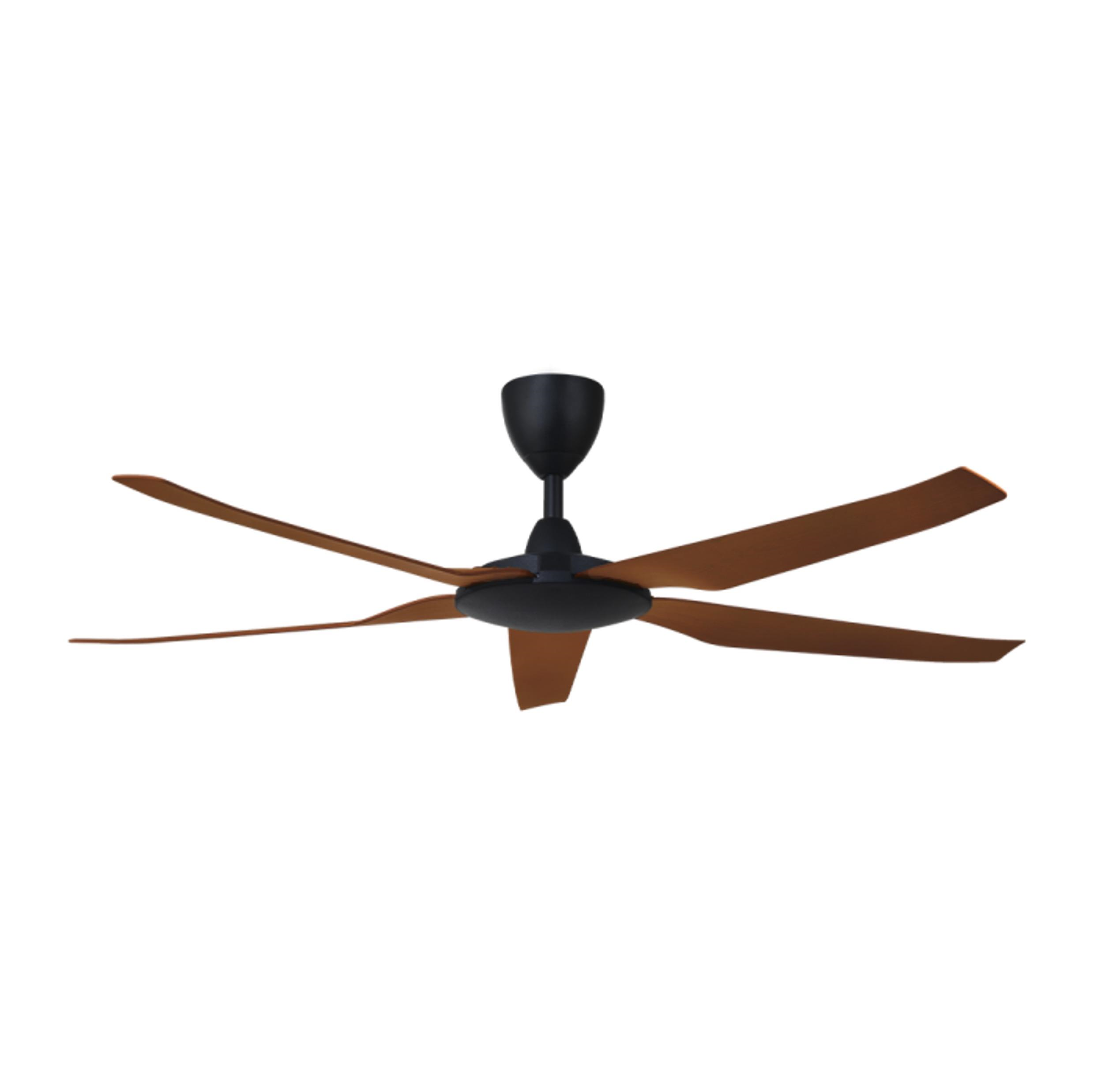 ALPHA VANNUS - IRIZ 56-Inch DC Motor Ceiling Fan (Walnut)