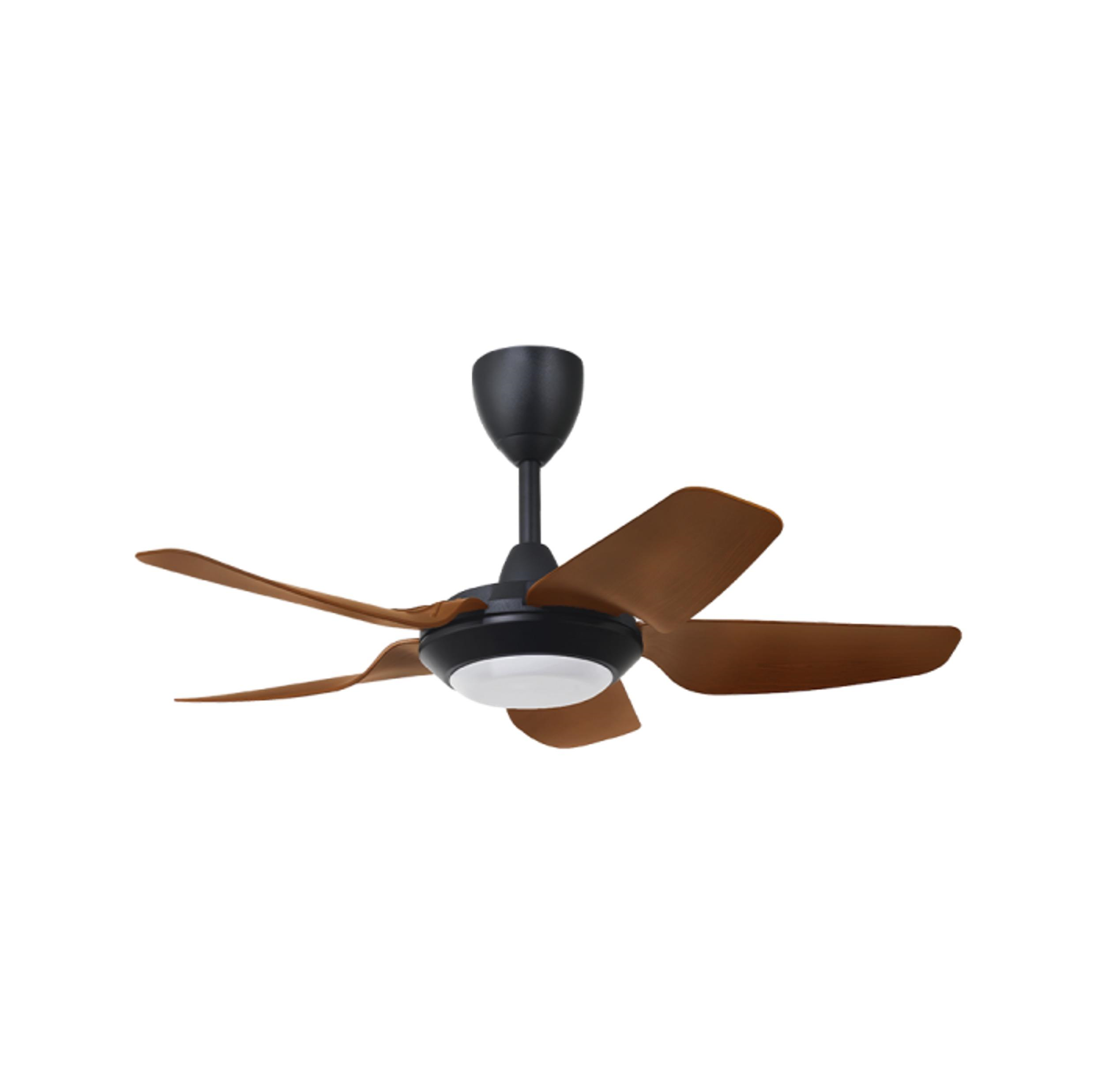 ALPHA VANNUS - IRIZ LED 40-Inch DC Motor Ceiling Fan (Walnut)