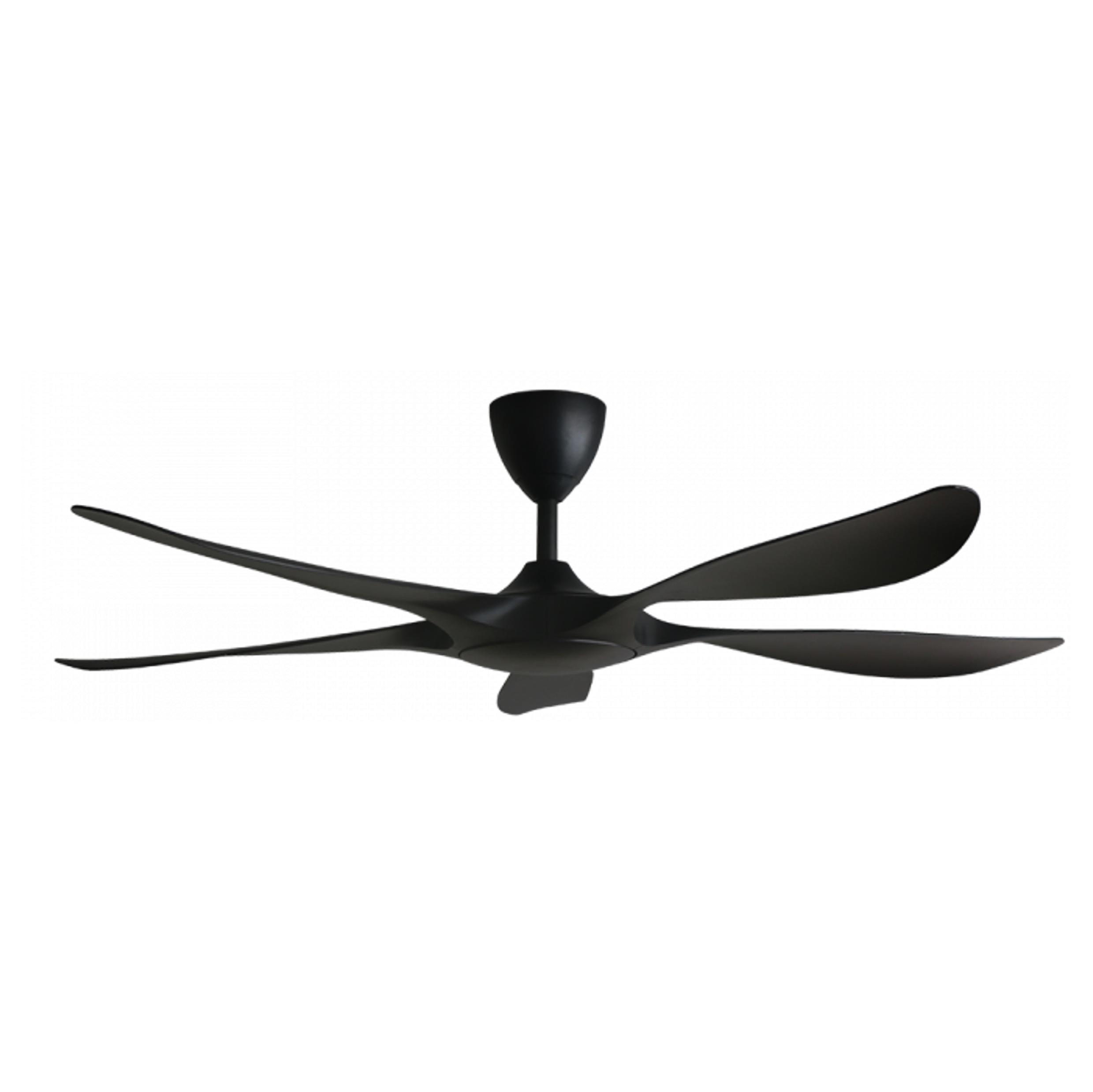 ALPHA ALKOVA - EXCEL V2-5B 56-Inch DC Motor Ceiling Fan (Matt Black)