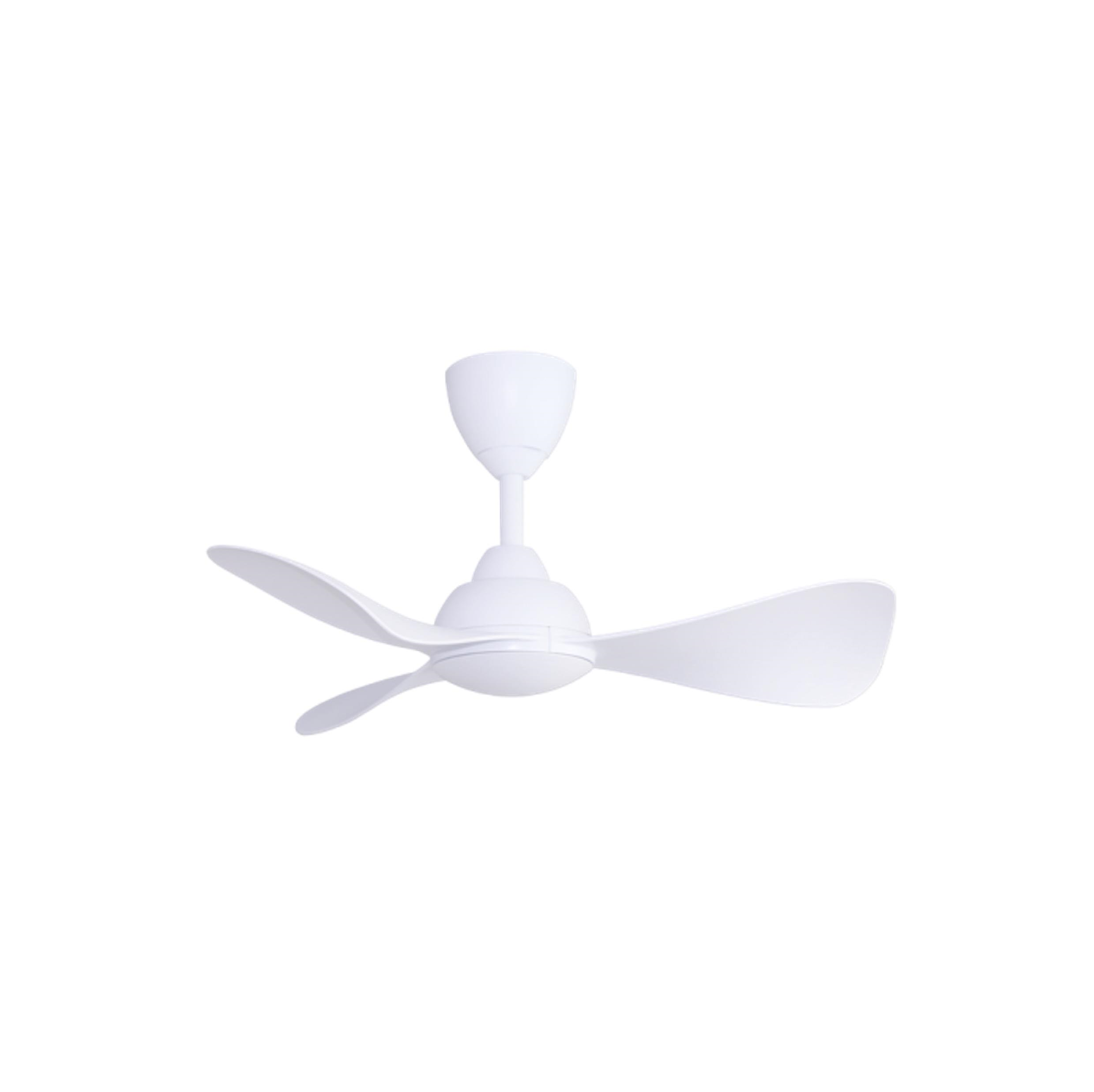 ALPHA ALKOVA - MILI 33-Inch DC Motor Ceiling Fan (Matt White)