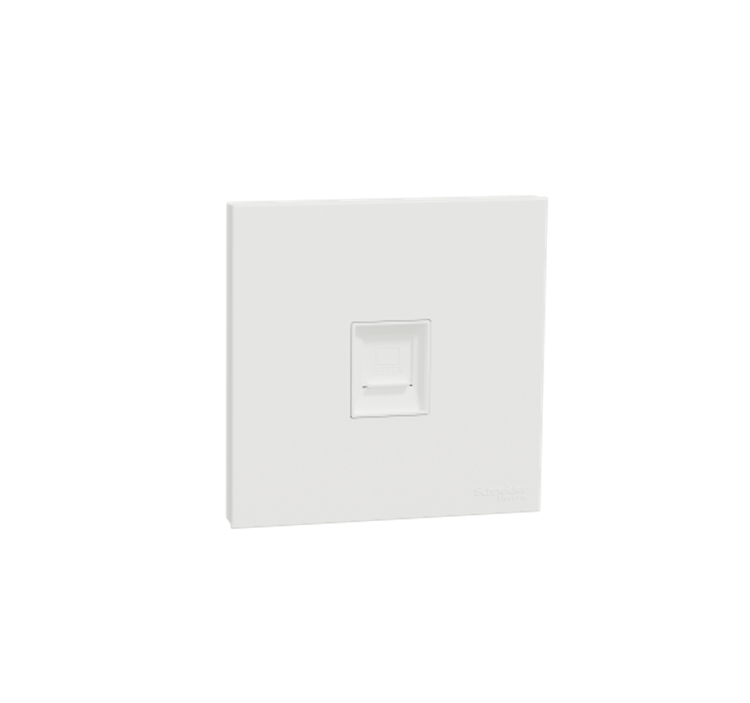 AvatarOn C - 1 Gang Telephone Socket (White)